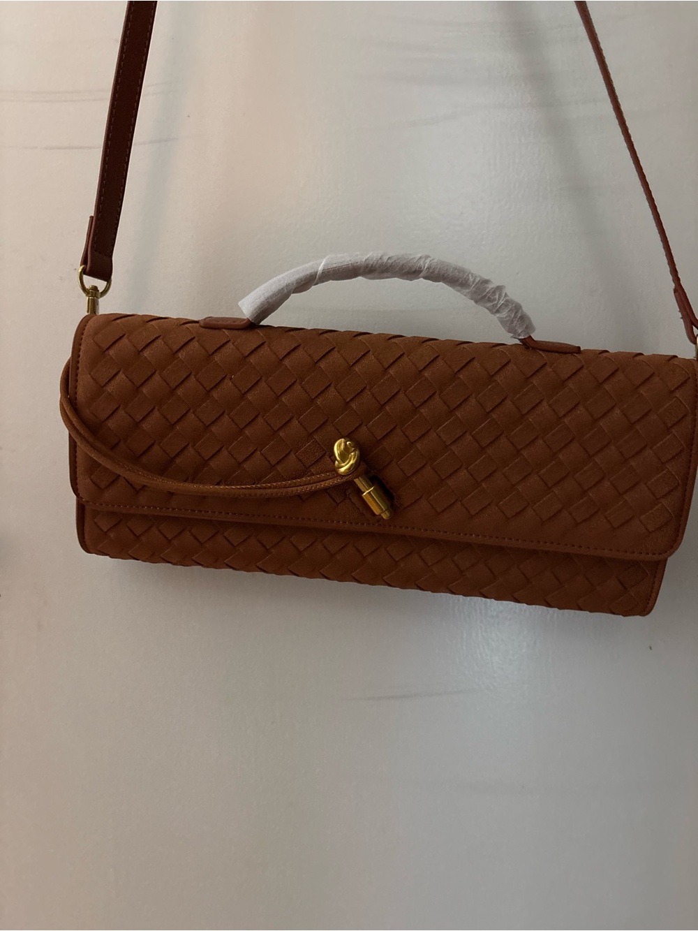 NWOT Woven Shoulder Bag